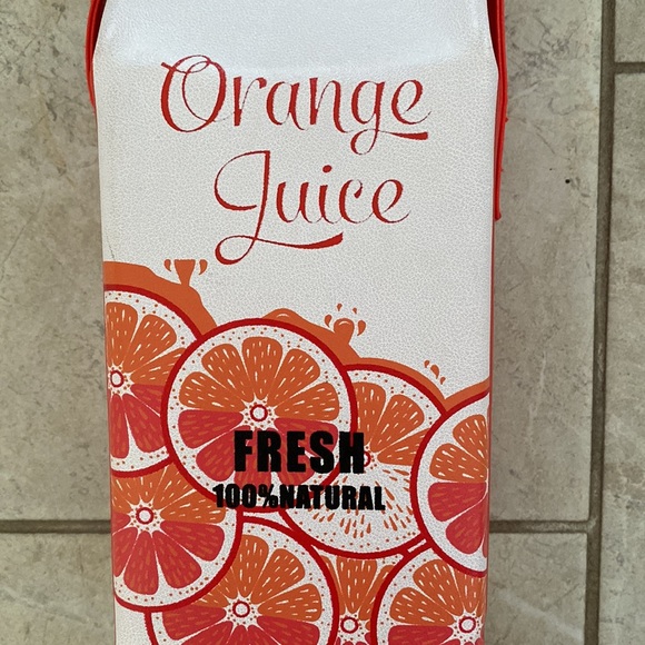 Dolls Kill Orange Juice Carton Purse - Picture 2 of 11